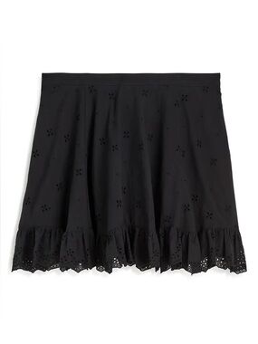Madewell • Cotton Voile Eyelet Miniskirt